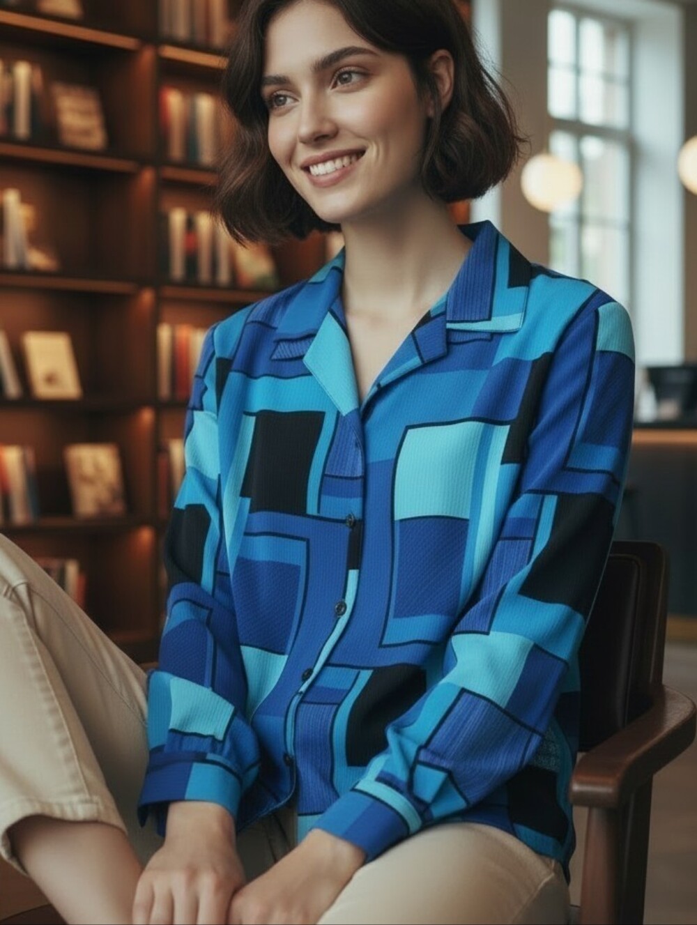 Vintage Allison Daley Blouse - Size 8